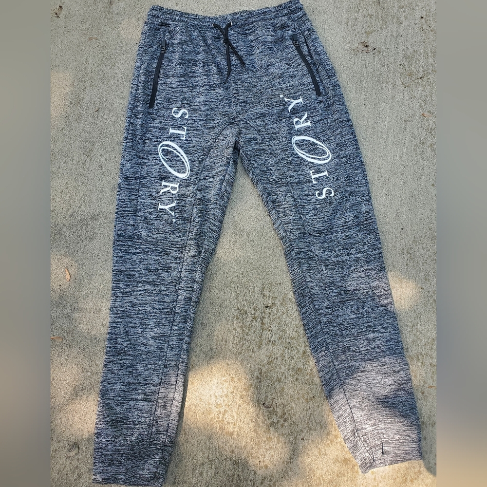 Gray joggers size medium very well made byc Burnside